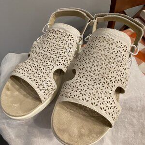 Slingback Wedge Sandals